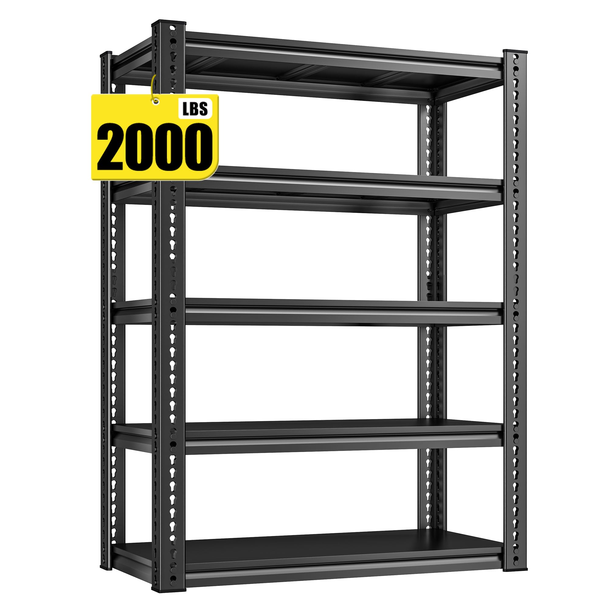 REIBII Garage Shelving Load 2000 LBS + Adjustable 5-Tier Storage Shelves + Black
REIBII Garage Shelving Load 2000 LBS + Metal Shelving Units and Storage Rack Shelf + Black
REIBII Garage Shelving Load 2000 LBS + For Garage, Basement, Kitchen + Black